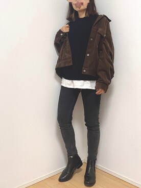 miri147さん（レディース・158cm）の秋コーディネート