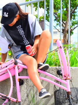 momoさん（レディース・162cm）の夏コーディネート