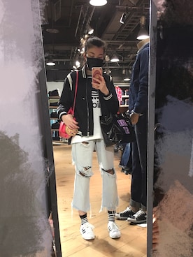 121さん（レディース・162cm）の春コーディネート