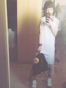 121さん（レディース・162cm）の夏コーディネート