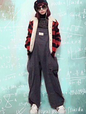 121さん（レディース・162cm）の冬コーディネート