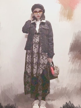 121さん（レディース・162cm）の冬コーディネート