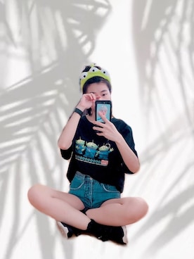 121さん（レディース・163cm）の夏コーディネート