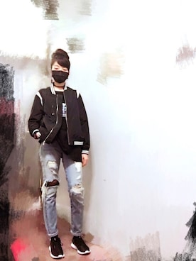 121さん（レディース・162cm）の冬コーディネート