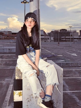 121さん（レディース・162cm）の夏コーディネート