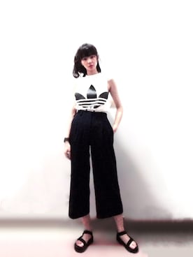 121さん（レディース・162cm）の夏コーディネート