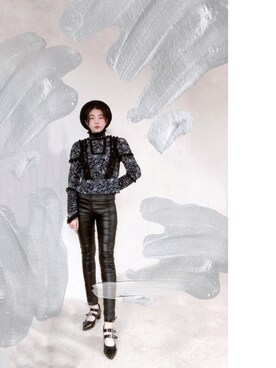 「MARC JACOBS（マークジェイコブス）のアイテム（トップス）」を使った、121さん（レディース・162cm・20代）の冬コーディネート