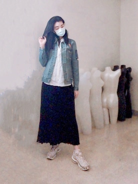 121さん（レディース・162cm）の春コーディネート