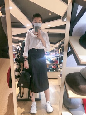 「Marc by Marc Jacobs（マークバイマークジェイコブス）のアイテム（アナログ腕時計）」を使った、121さん（レディース・162cm）の春コーディネート