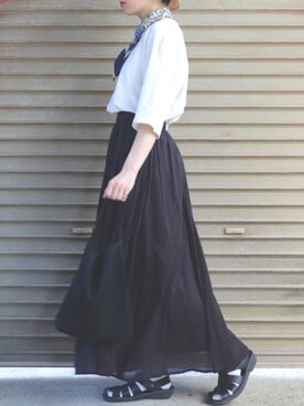 tameさん（レディース・156cm）の秋コーディネート