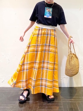 tameさん（レディース・156cm）の夏コーディネート