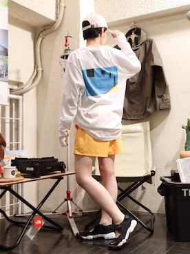 キャップを使った ナイキ のレディース人気ファッションコーディネート Wear