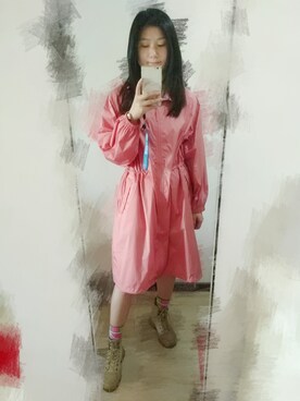 「UNIQLO（ユニクロ）のアイテム（スタジャン）」を使った、puppyqueenさん（レディース・168cm）の春コーディネート