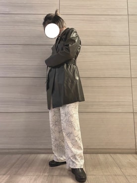 「agnes b.（アニエスベー）のアイテム（その他アウター）」を使った、Na▹さん（レディース・154cm）の春コーディネート