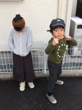 emi_mitoさん（キッズ・110cm）の冬コーディネート