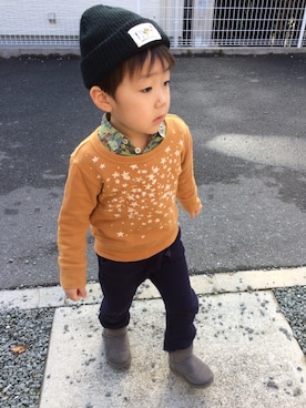 emi_mitoさん（キッズ・110cm）の冬コーディネート