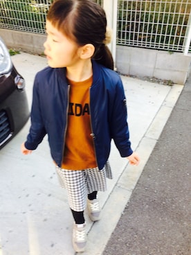 emi_mitoさん（キッズ・110cm）の春コーディネート