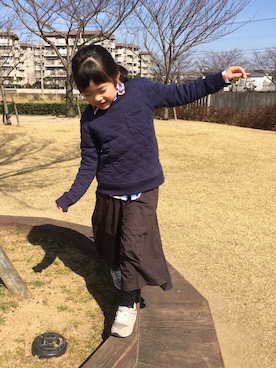 emi_mitoさん（キッズ・110cm）の春コーディネート