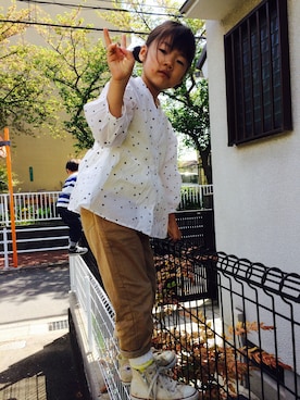 emi_mitoさん（キッズ・120cm）の春コーディネート