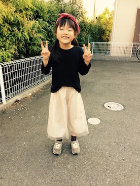 emi_mitoさん（キッズ・120cm）の春コーディネート