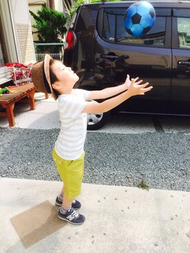 emi_mitoさん（キッズ・110cm）の春コーディネート