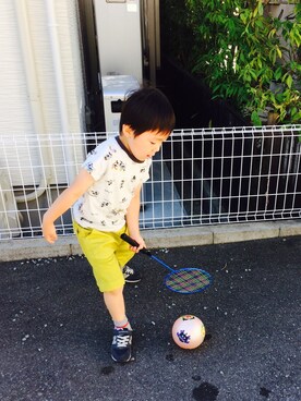 emi_mitoさん（キッズ・110cm）の夏コーディネート