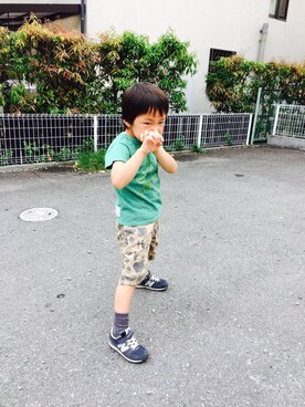 emi_mitoさん（キッズ・110cm）の夏コーディネート