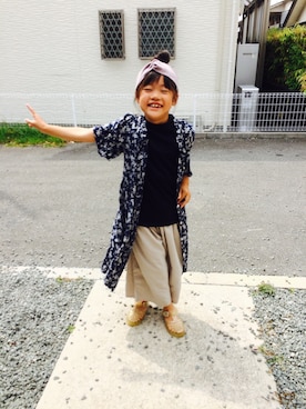 emi_mitoさん（キッズ・120cm）の夏コーディネート