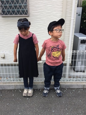 emi_mitoさん（キッズ・110cm）の秋コーディネート