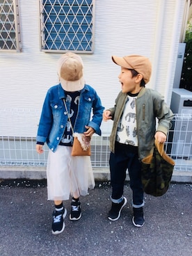 emi_mitoさん（キッズ・120cm）の冬コーディネート