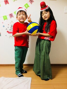 emi_mitoさん（キッズ・120cm）の冬コーディネート