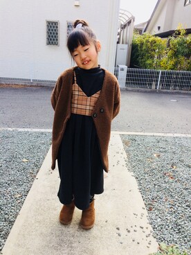 emi_mitoさん(キッズ・120cm)の冬コーディネート