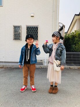 emi_mitoさん（キッズ・120cm）の春コーディネート