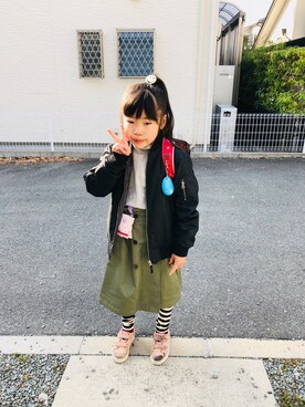 emi_mitoさん(キッズ・120cm)の春コーディネート