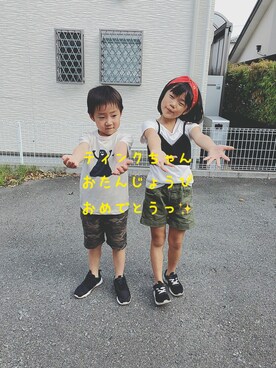emi_mitoさん(キッズ・121cm)の夏コーディネート