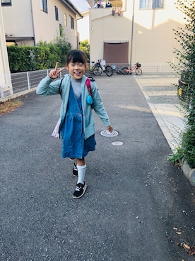 emi_mitoさん（キッズ・124cm）の秋コーディネート