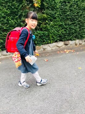 emi_mitoさん（キッズ・124cm）の秋コーディネート