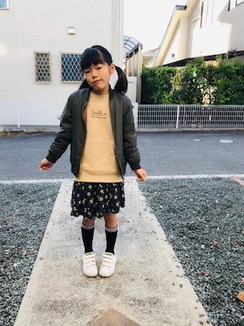 emi_mitoさん（キッズ・124cm）の秋コーディネート