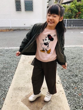 emi_mitoさん（キッズ・124cm）の冬コーディネート