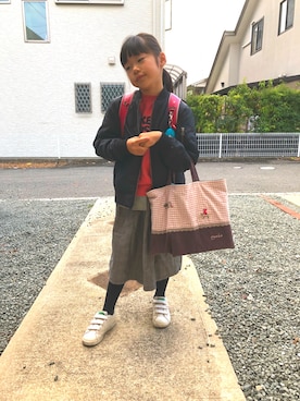 emi_mitoさん（キッズ・124cm）の冬コーディネート