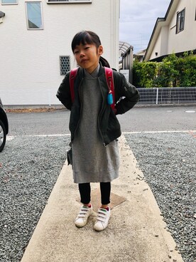 emi_mitoさん（キッズ・124cm）の冬コーディネート