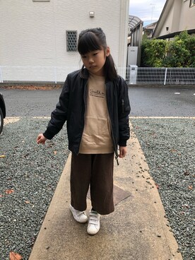 emi_mitoさん（キッズ・124cm）の冬コーディネート