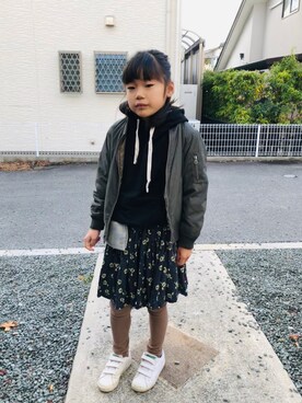emi_mitoさん（キッズ・124cm）の冬コーディネート