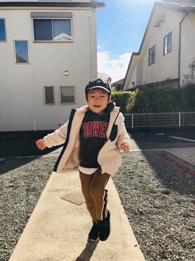 emi_mitoさん（キッズ・120cm）の冬コーディネート