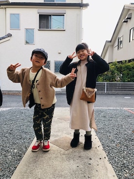 emi_mitoさん（キッズ・120cm）の冬コーディネート