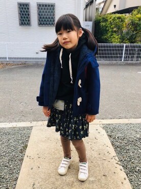 emi_mitoさん（キッズ・124cm）の冬コーディネート