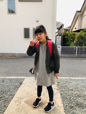 emi_mitoさん（キッズ・124cm）の春コーディネート