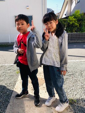 emi_mitoさん（キッズ・120cm）の春コーディネート