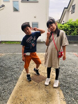 「アイテム（雑貨/ホビー）」を使った、emi_mitoさん（キッズ・125cm）の春コーディネート