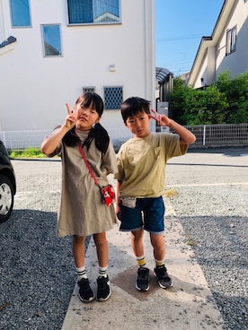 emi_mitoさん(キッズ・124cm)の夏コーディネート